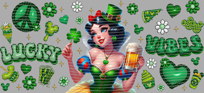 16oz St Patrick s Day-J11-85